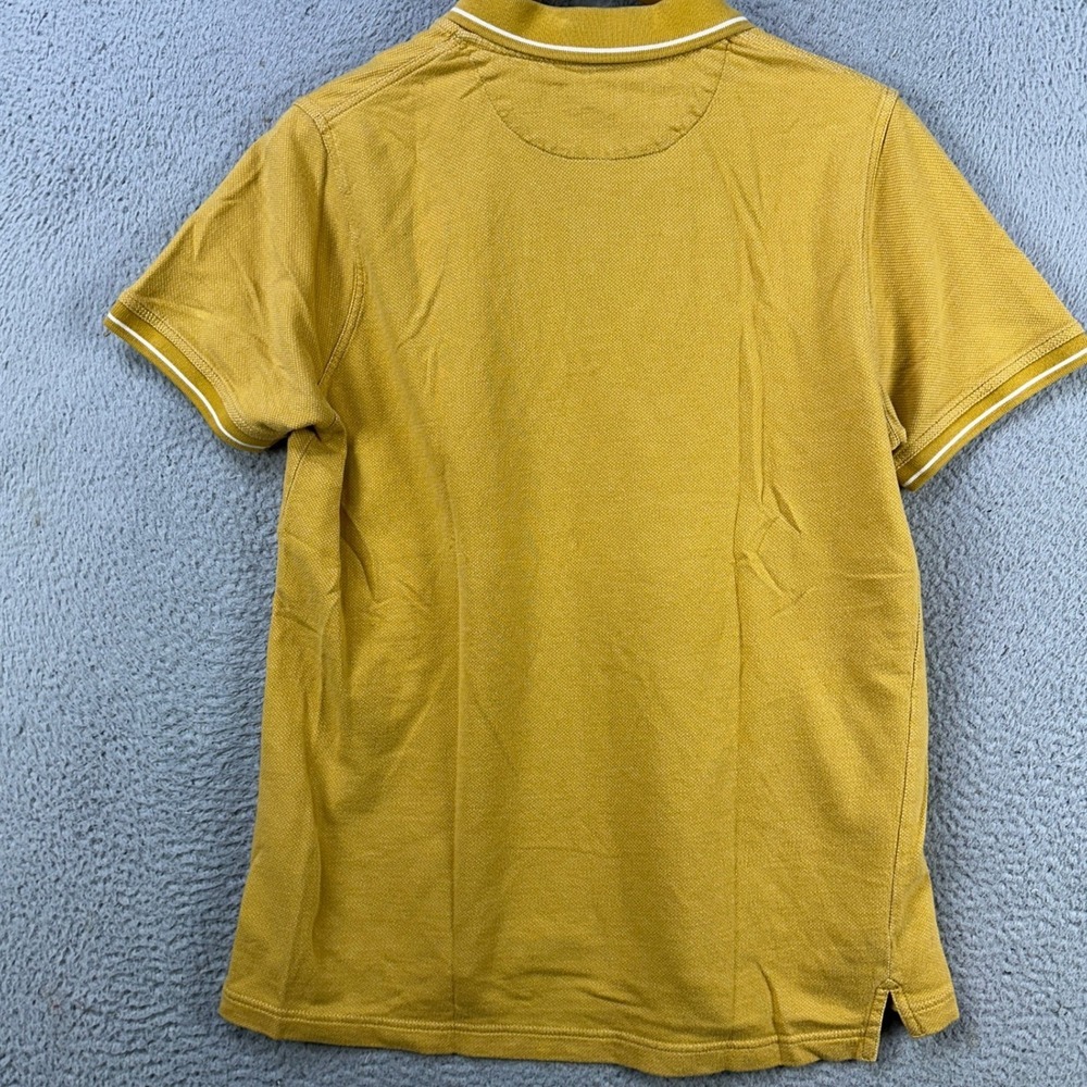 R.M. Williams Shirt Polo Mens Xl Mustard Rugby Short Sleeve Casual Outdoor Logo — image 3 of 8
